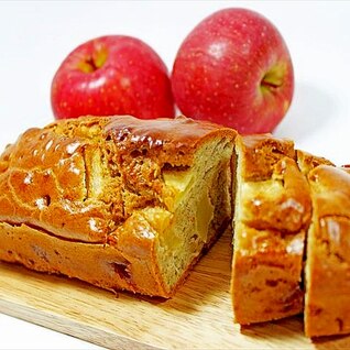 パンケーキミックスで簡単★りんごのパウンドケーキ
